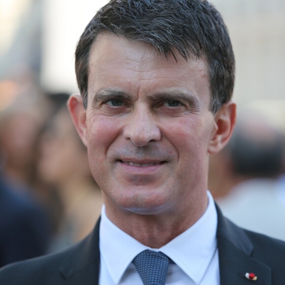 Manuel Valls - Cérémonie d'entrée de Simone Veil et de son époux Antoine Veil au Panthéon à Paris le 1er juillet 2018 © Hamilton / Pool / Bestimage