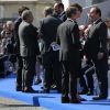 Nicolas Sarkozy avec sa femme Carla Bruni-Sarkozy et François Hollande - Cérémonie d'entrée de Simone Veil et de son époux Antoine Veil au Panthéon à Paris le 1er juillet 2018 © Hamilton / Pool / Bestimage