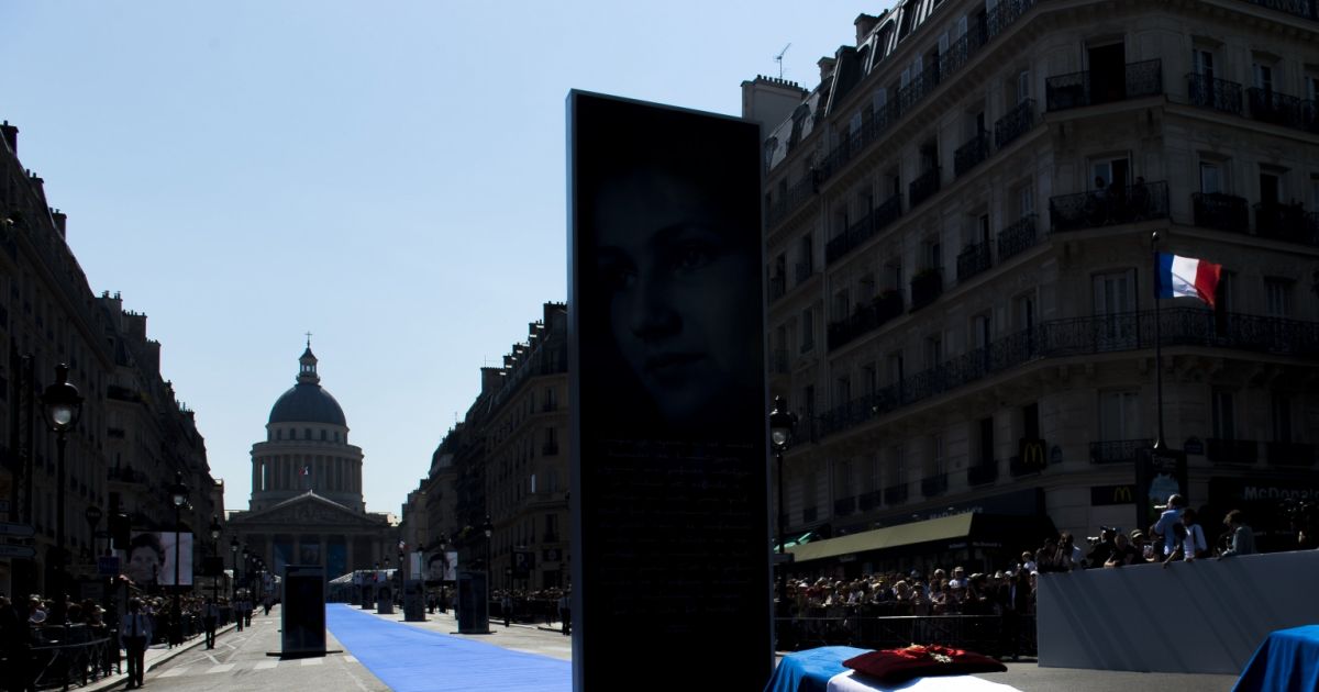 Simone Veil est inhumée aujourd'hui au Panthéon, en compagnie de son