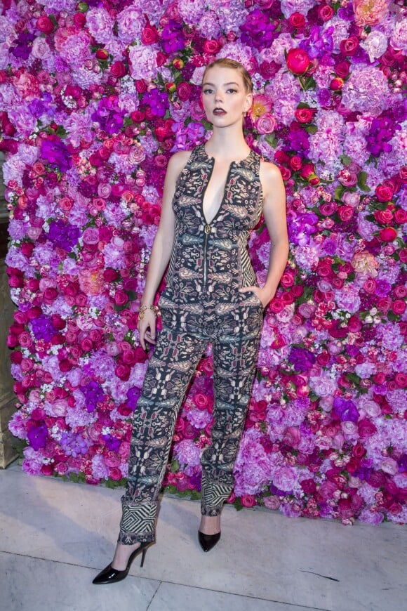 Anya Taylor-Joy - Défilé de mode Schiaparelli Haute-Couture collection Automne/Hiver 2018/19 lors de la fashion week à Paris, le 2 juillet 2018. © Olivier Borde/Bestimage