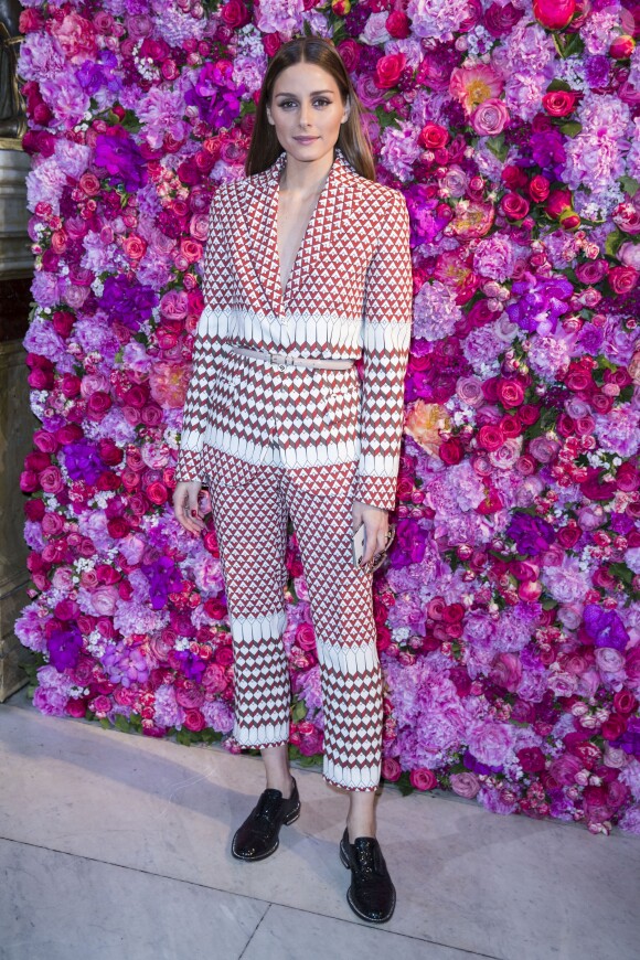 Olivia Palermo - Défilé de mode Schiaparelli Haute-Couture collection Automne/Hiver 2018/19 lors de la fashion week à Paris, le 2 juillet 2018. © Olivier Borde/Bestimage