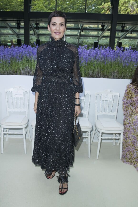 Cristina Cordula au défilé de mode Giambattista Valli haute couture collection automne-hiver 2018-2019 lors de la fashion week à Paris, le 2 juillet 2018. © Olivier Borde/Bestimage