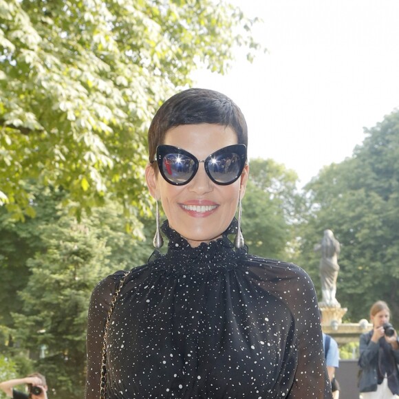 Cristina Cordula au défilé de mode Giambattista Valli haute couture collection automne-hiver 2018-2019 lors de la fashion week à Paris, le 2 juillet 2018. © CVS / Veeren / /Bestimage