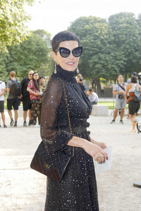 Cristina Cordula au défilé de mode Giambattista Valli haute couture collection automne-hiver 2018-2019 lors de la fashion week à Paris, le 2 juillet 2018. © CVS / Veeren / /Bestimage
