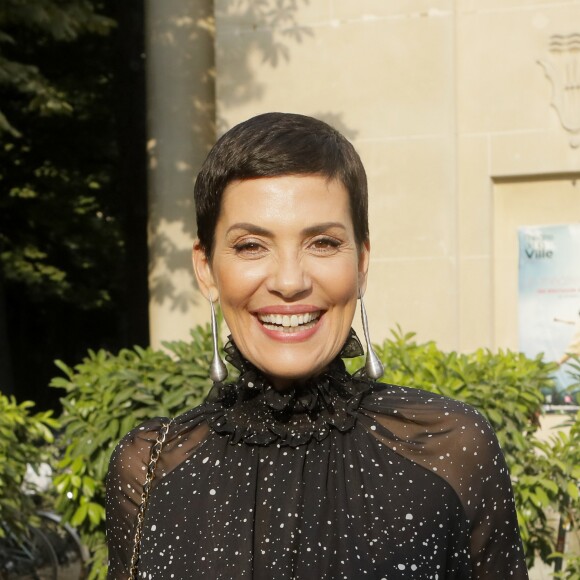Cristina Cordula au défilé de mode Giambattista Valli haute couture collection automne-hiver 2018-2019 lors de la fashion week à Paris, le 2 juillet 2018. © CVS / Veeren / /Bestimage