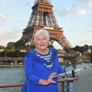 Line Renaud - Soirée du 90e anniversaire de Line Renaud sur le bateau Potel & Chabot "Pavillon Seine" à Paris le 2 juillet 2018. © Coadic Guirec/Bestimage