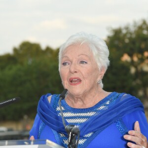 Line Renaud - Soirée du 90e anniversaire de Line Renaud sur le bateau Potel & Chabot "Pavillon Seine" à Paris le 2 juillet 2018. © Coadic Guirec/Bestimage