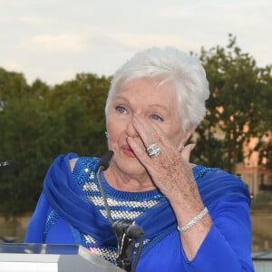 Line Renaud - Soirée du 90e anniversaire de Line Renaud sur le bateau Potel & Chabot "Pavillon Seine" à Paris le 2 juillet 2018. © Coadic Guirec/Bestimage