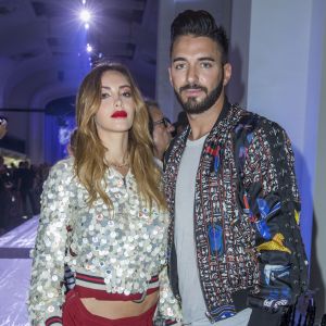 Nabilla Benattia et son compagnon Thomas Vergara - Défilé de mode "Jean Paul Gaultier", collection Haute-Couture automne-hiver 2018/2019, à Paris. Le 4 juillet 2018 © Olivier Borde / Bestimage