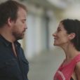 Boher (Stéphane Hernon) a décidé de rompre avec Ariane (Lola Marois) pour se remettre en couple avec Samia (Fabienne Carat) dans "Plus belle la vie" sur France 3. Juillet 2018.