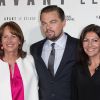 Ségolène Royal, Leonardo DiCaprio et Anne Hidalgo - Avant première du documentaire "Before the flood" au théâtre du Chatelet à Paris le 17 octobre 2016. © Cyril Moreau/Bestimage