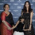 Exclusif - Aishwarya Rai avec sa mère Brindya Rai et sa fille Aaradhya Bachchan - Photocall du Longines Paris Eiffel Jumping au Champ de Mars à Paris. Le 6 juillet 2018 © Borde-Veeren / Bestimage