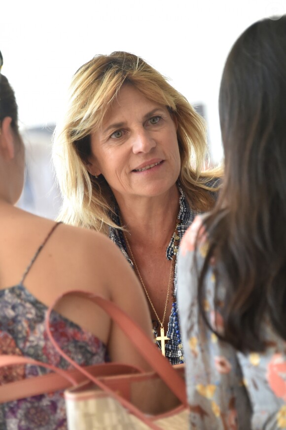 Exclusif - Virginie Coupérie-Eiffel - People lors du Longines Paris Eiffel Jumping au Champ de Mars à Paris, le 6 juillet 2018. © Veeren/Borde/Bestimage