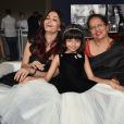 Exclusif - Aishwarya Rai avec sa mère Brindya Rai et sa fille Aaradhya Bachchan - People lors du Longines Paris Eiffel Jumping au Champ de Mars à Paris, le 6 juillet 2018. © Veeren/Borde/Bestimage