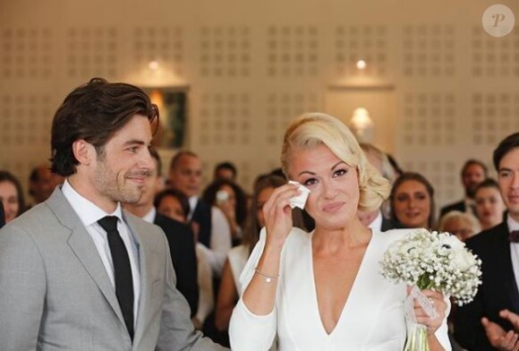 Katrina Patchett et Valentin d'Hoore à leur mariage - 1er septembre 2017, Instagram