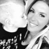 Amélie Neten et son fils Hugo - Instagram, Décembre 2017