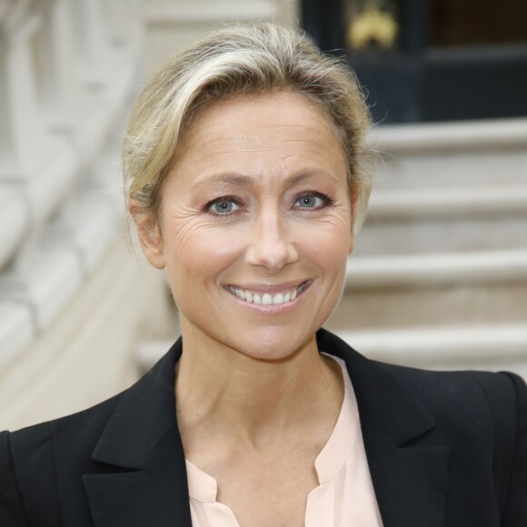 Semi-Exclusif - Anne-Sophie Lapix lors du dîner de gala caritatif pour l'association "Autistes Sans Frontières" à l'hôtel Marcel Dassault à Paris, le 14 juin 2018. © Marc Ausset-Lacroix/Bestimage