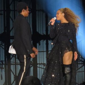 Beyonce et Jay Z en concert à Cardiff pour leur tournée "On the Run Tour II" le 6 juin 2018