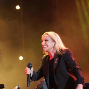 Vianney - Véronique Sanson en concert pour l'ouverture du festival des Francofolies de La Rochelle, le 11 juillet 2018.