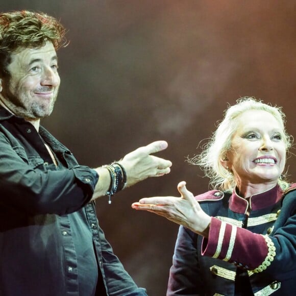 Patrick Bruel - Véronique Sanson en concert pour l'ouverture du festival des Francofolies de La Rochelle, le 11 juillet 2018.