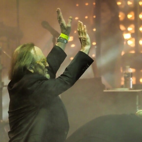 Stephen Stills et Christopher Stills - Véronique Sanson en concert pour l'ouverture du festival des Francofolies de La Rochelle, le 11 juillet 2018.