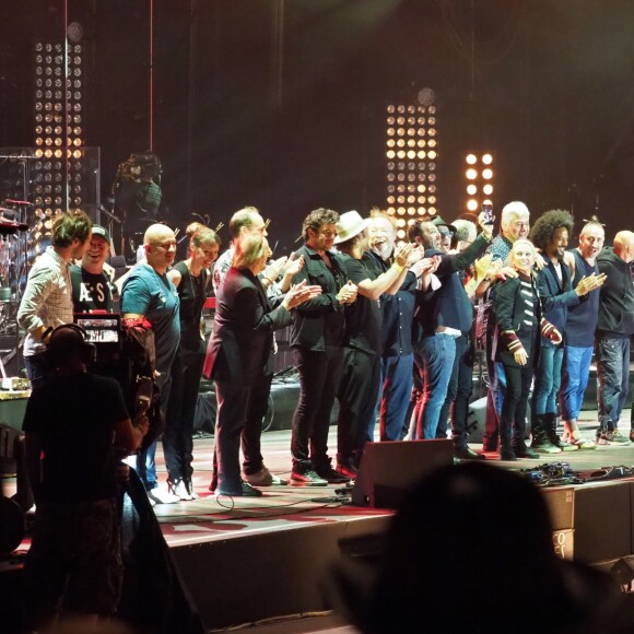 Véronique Sanson en concert pour l'ouverture du festival des Francofolies de La Rochelle, le 11 juillet 2018.
