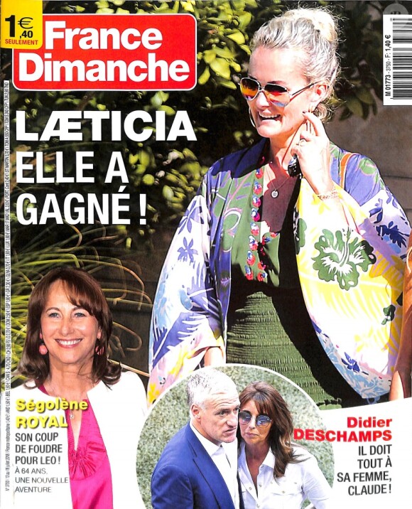 La couverture du "France Dimanche" du 13 juillet 2018.