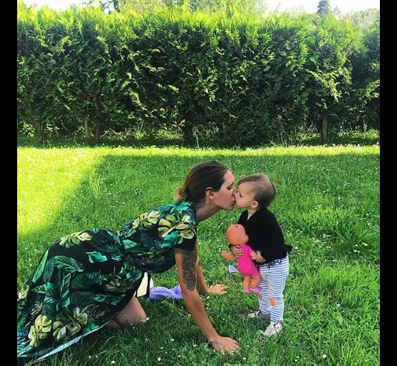 Julia Paredes (Friends Trip) et sa fille Luna - Instagram, 2018