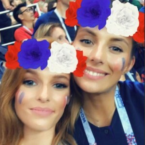 Les Miss France dans tout leurs états après la victoire de l'Equipe de France lors de la Coupe du monde 2018 - 15 juillet 2018