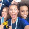Les Miss France dans tout leurs états après la victoire de l'Equipe de France lors de la Coupe du monde 2018 - 15 juillet 2018