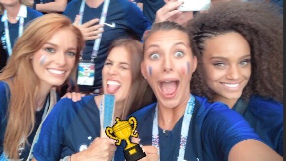 Iris Mittenaere, Camille Cerf... Les Miss en folie après la victoire des Bleus !