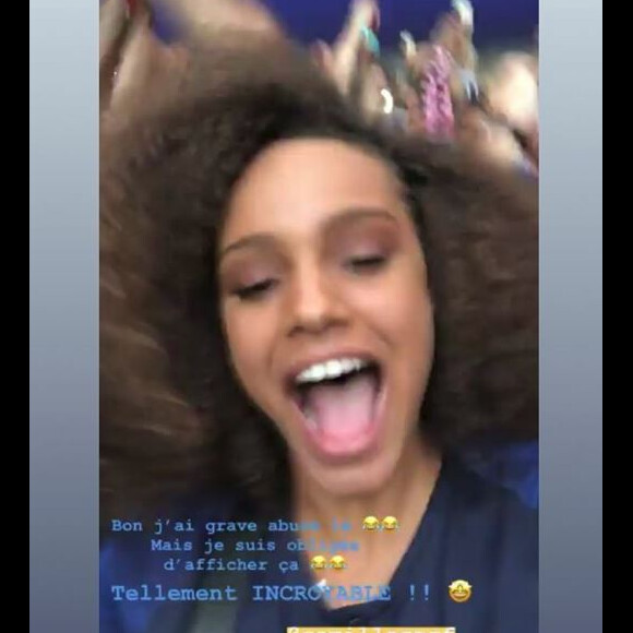 Les Miss France dans tout leurs états après la victoire de l'Equipe de France lors de la Coupe du monde 2018 - 15 juillet 2018
