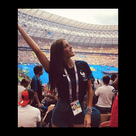 Les Miss France dans tout leurs états après la victoire de l'Equipe de France lors de la Coupe du monde 2018 - 15 juillet 2018