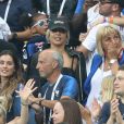 Isabelle Griezmann (mère d'Antoine Griezmann) - People au stade Loujniki lors de la finale de la Coupe du Monde de Football 2018 à Moscou, opposant la France à la Croatie à Moscou le 15 juillet 2018 © Cyril Moreau/Bestimage