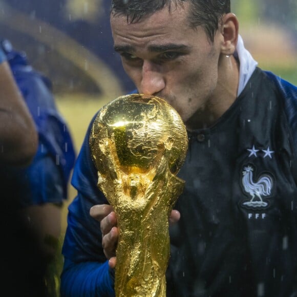 Antoine Griezmann - Finale de la Coupe du Monde de Football 2018 en Russie à Moscou, opposant la France à la Croatie (4-2) le 15 juillet 2018 © Moreau-Perusseau / Bestimage