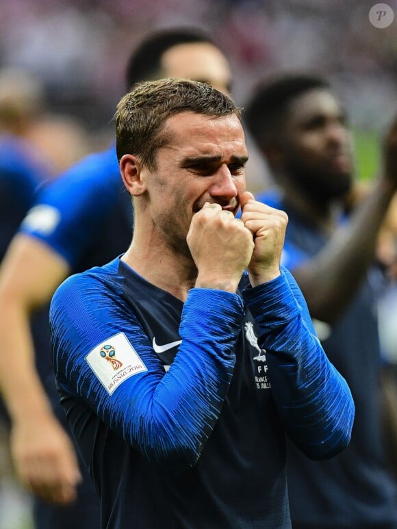 Antoine Griezmann - Finale de la Coupe du Monde de Football 2018 en Russie à Moscou, opposant la France à la Croatie (4-2) le 15 juillet 2018 © Moreau-Perusseau / Bestimage