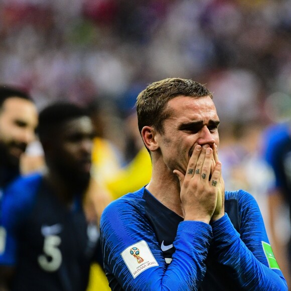 Antoine Griezmann - Finale de la Coupe du Monde de Football 2018 en Russie à Moscou, opposant la France à la Croatie (4-2) le 15 juillet 2018 © Moreau-Perusseau / Bestimage