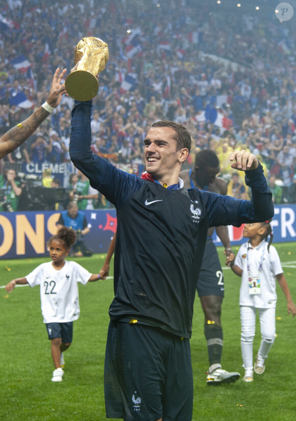 Antoine Griezmann - Finale de la Coupe du Monde de Football 2018 en Russie à Moscou, opposant la France à la Croatie (4-2). Le 15 juillet 2018 © Moreau-Perusseau / Bestimage