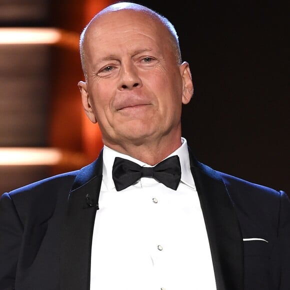 Bruce Willis sur la scène du "Comedy Central Roast of Bruce Willis" au Hollywood Palladium à Los Angeles le 14 juillet 2018