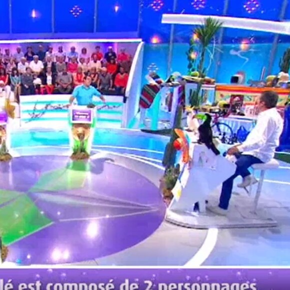 Le candidat Vincent a emprunté une chemise à Jean-Luc Reichmann dans "Les 12 coups de midi" - TF1