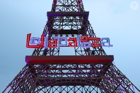 Ambiance lors du deuxième jour du Festival Lollapalooza à Paris. Le 23 juillet 2017