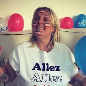 Valérie Damidot soutient l'équipe de France - Instagram, 6 juillet 2018