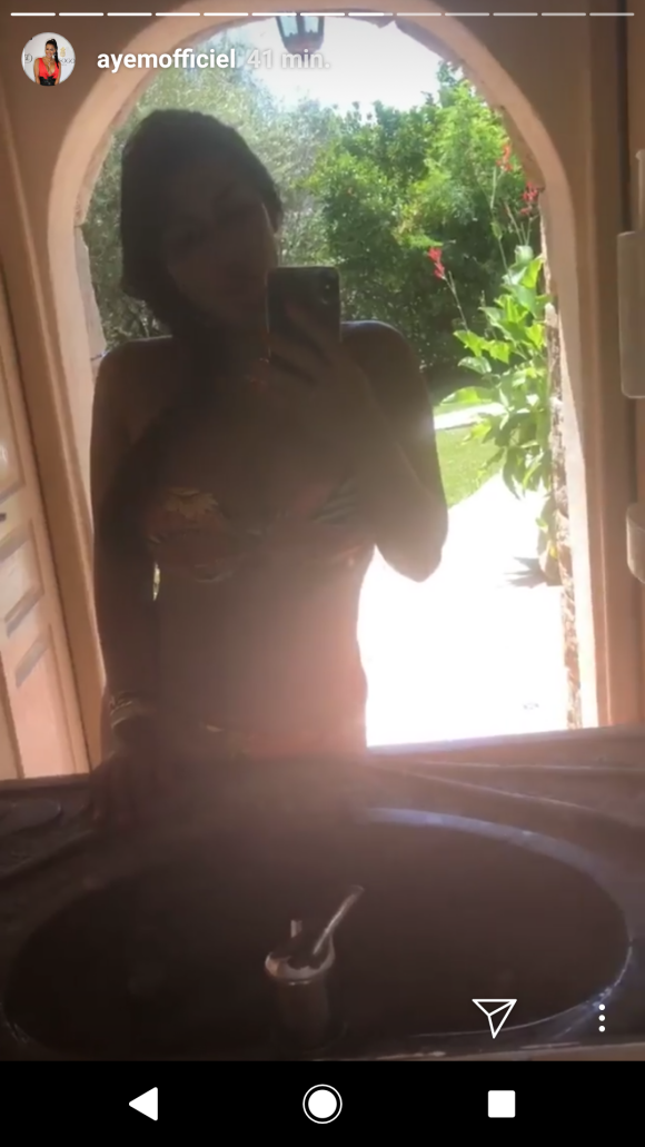 Ayem Nour en bikini - Instagram, 22 juillet 2018