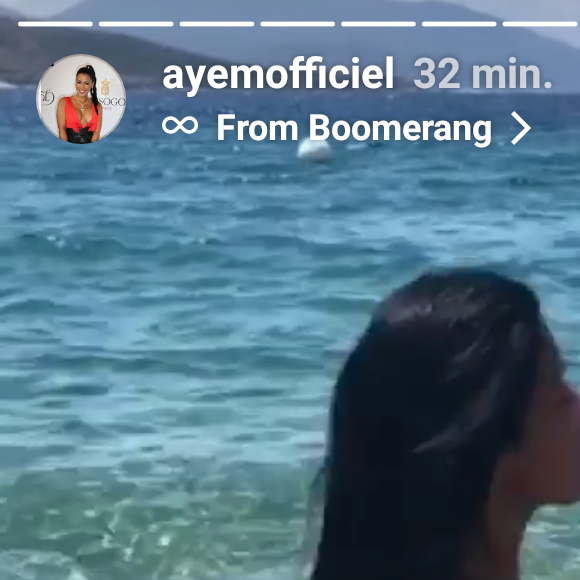 Ayem Nour en bikini - Instagram, 22 juillet 2018