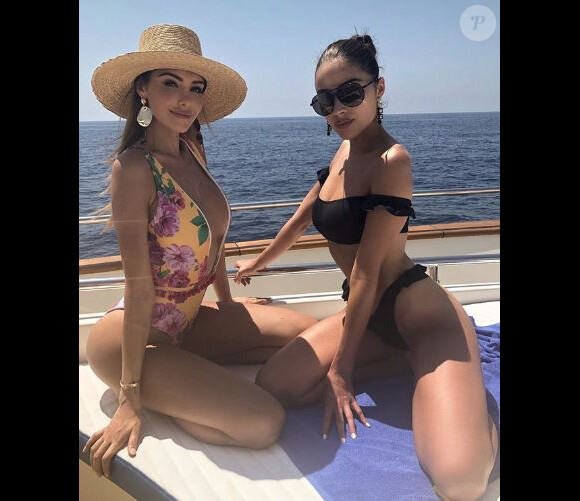 Nabilla Benattia en vacances aux Bermudes avec Olivia Culpo - Instagram, 22 juillet 2018