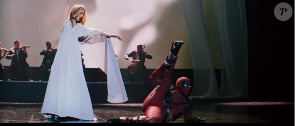 Céline Dion dans le clip de "Ashes" pour Deadpool 2