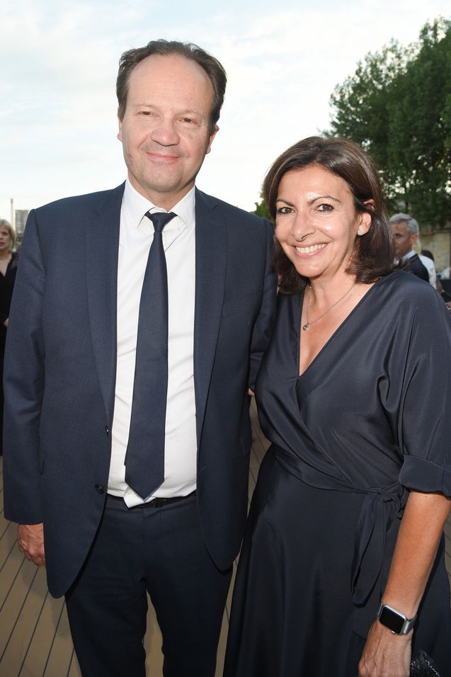 Anne Hidalgo Et Sa Fille Anthony Gallion