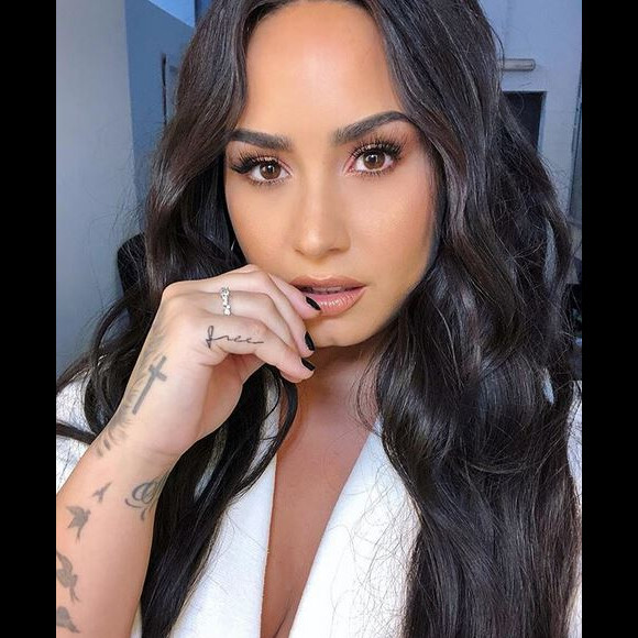 Demi Lovato. Juillet 2018.
