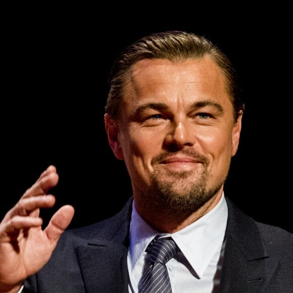 Leonardo DiCaprio lors du Goed Geld Gala à Amsterdam. Le 15 février 2018