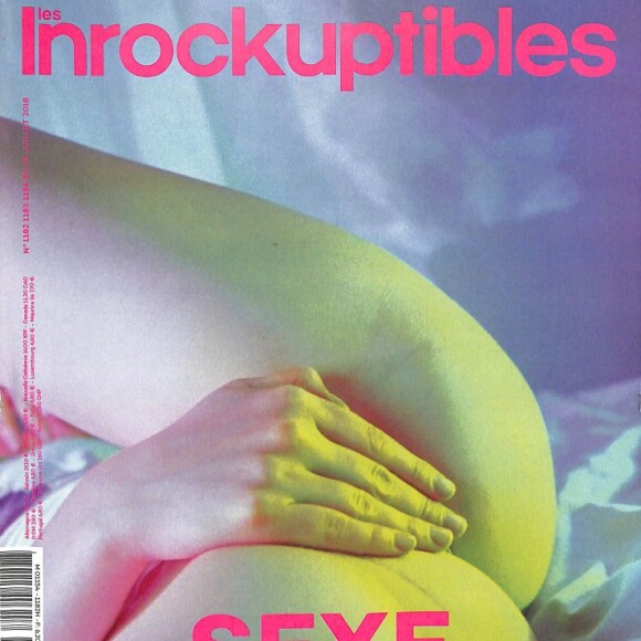 Couverture du magazine "Les Inrockuptibles", juillet 2018.